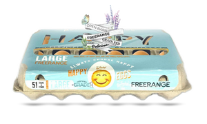 Happy Eggs 18-pack